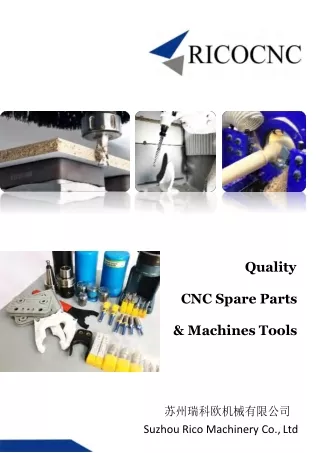 RicoCNC Products Catalog