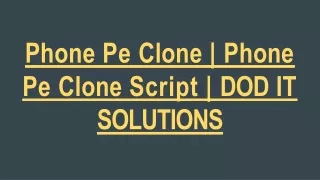 phone pe clone phone