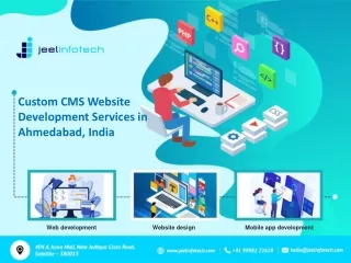 Custom CMS Website Development Services in Ahmedabad, India