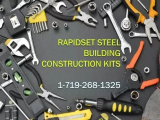 Rapidset Steel Building Construction Kits