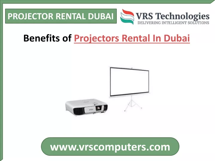 projector rental dubai