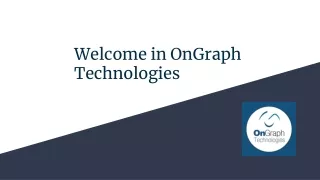 welcome in ongraph technologies