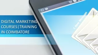 Digital marketing courses and training in coimbatore