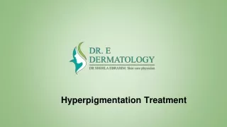 Hyperpigmentation treatment in Vancouver BC