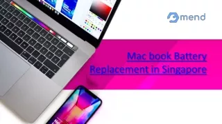 Macbook Battery Replacement in Singapore | Mend.sg