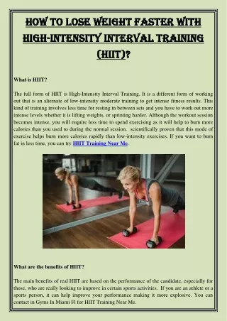 how to lose weight faster with how to lose weight