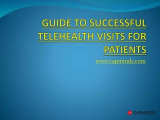 guide to successful telehealth visits for patients