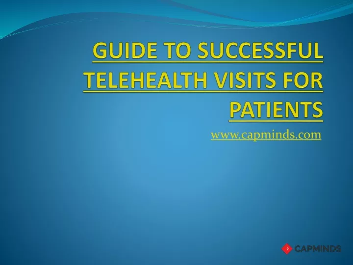 guide to successful telehealth visits for patients