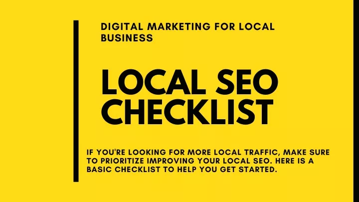 digital marketing for local business