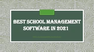 best school management software in 2021