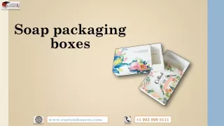 soap packaging boxes