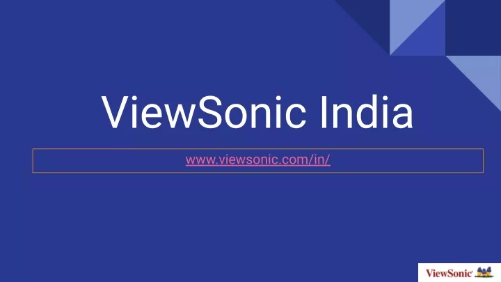 viewsonic india