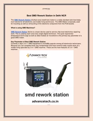 best smd rework station in delhi ncr