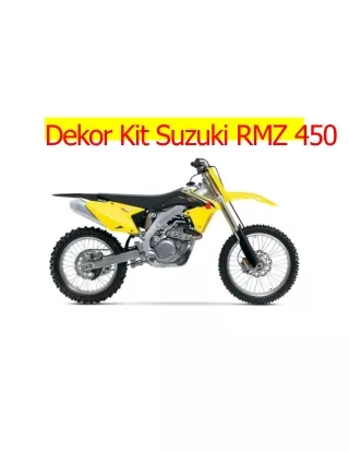Dekor Kit Suzuki RMZ 450