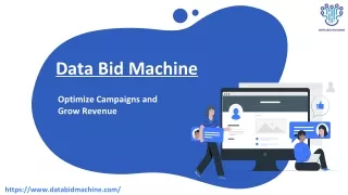 Data Bid Machine - Pay Per Click Bid Management Software