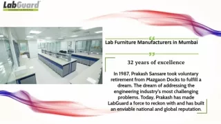 Lab Furniture Manufacturers in Mumbai - Labguard