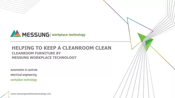 helping to keep a cleanroom clean cleanroom furniture by messung workplace technology