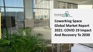 coworking space global market report 2021 covid