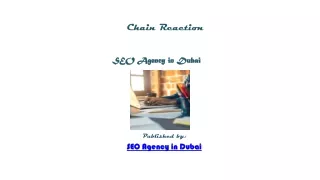 chain reaction seo agency in dubai