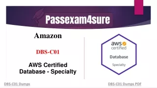 Free 2021 DBS-C01 Dumps - DBS-C01 Certifications - PassExam4Sure