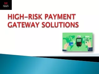 high risk payment gateway solutions