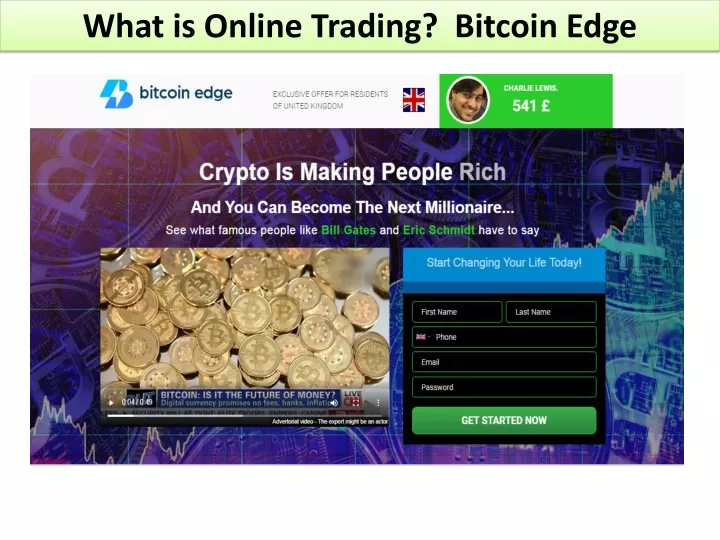 what is online trading bitcoin edge