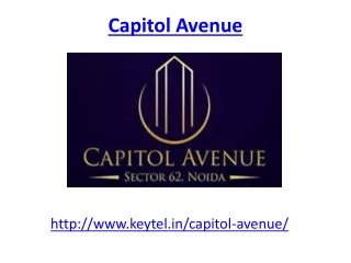 Capitol Avenue Commercial Properties Sector 62 Noida