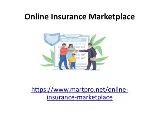 online insurance marketplace