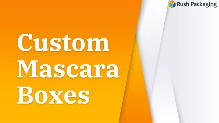custom mascara boxes
