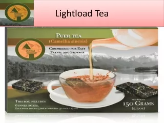 Lightload Tea | Premium tea