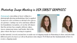 Photoshop Image Masking in USA _ORBIT GRAPHICS