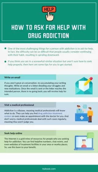 how to ask for help with drug addiction