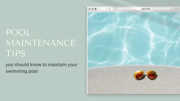 PPT - Pool maintenance tips you should know to maintain your swimming ...