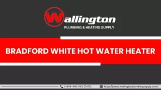 Bradford White Hot Water Heater