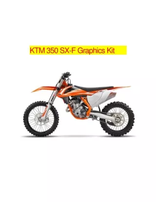 KTM 350 SX-F Graphics Kit