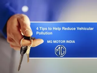 4 tips to h elp reduce vehicular pollution