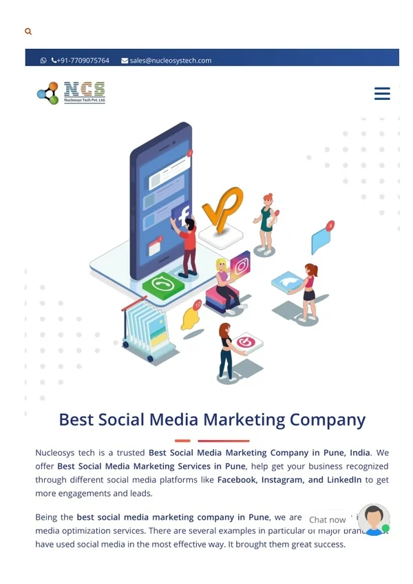 Social Media Marketing SMM pdf - Nuclosys Tech