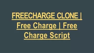 freecharge clone