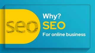 Why?  SEO  For online business