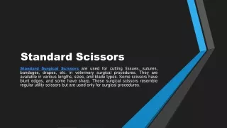 Standard Scissors