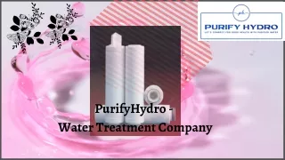 PurifyHydro - Water Treatment Company