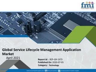 global service lifecycle management application