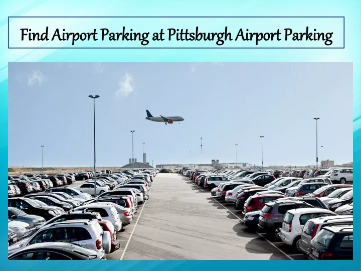 find airport parking at pittsburgh airport parking