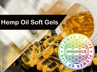 Hemp Oil Soft Gels for Promoting Healing From Inside Out