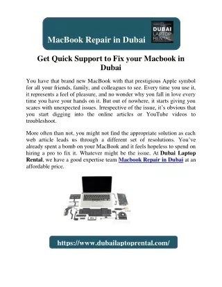 macbook repair in dubai