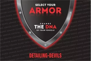 Detailing Devils Package Catalogue