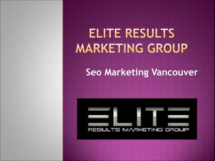 elite results marketing group