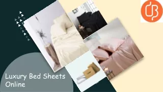 Luxury Bed Sheets