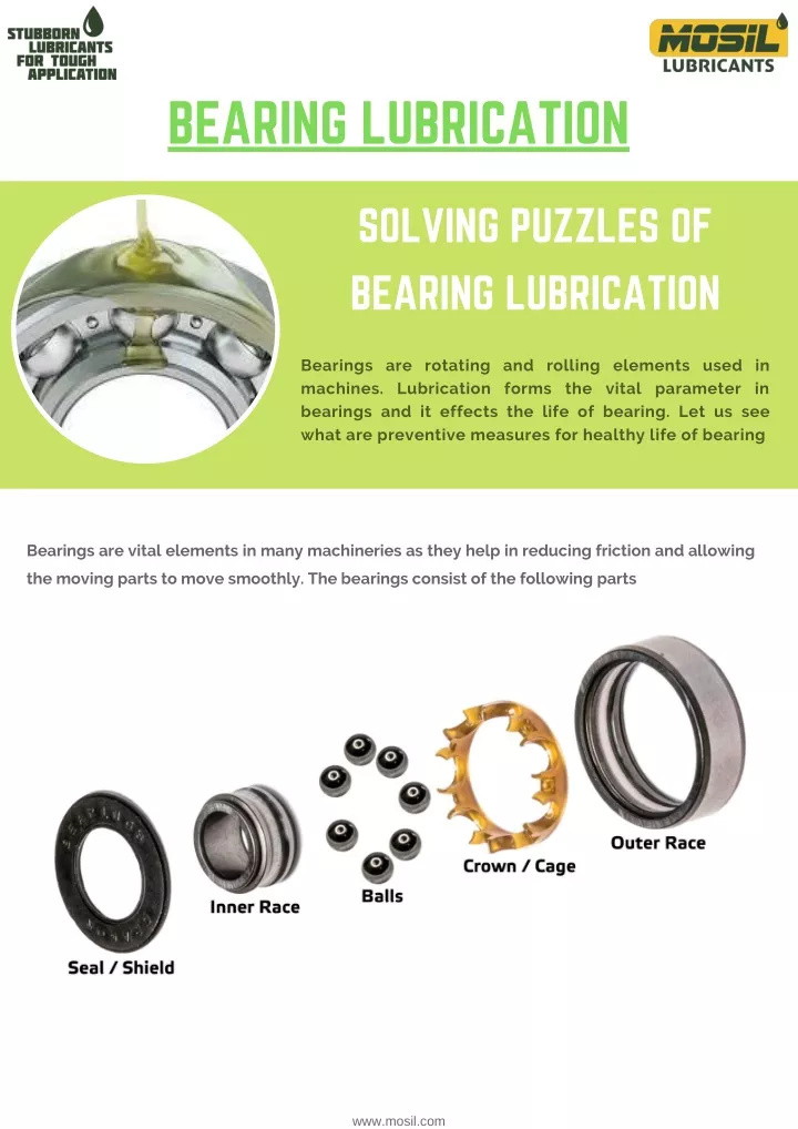 bearing lubrication