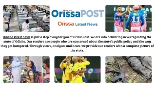 odisha latest news